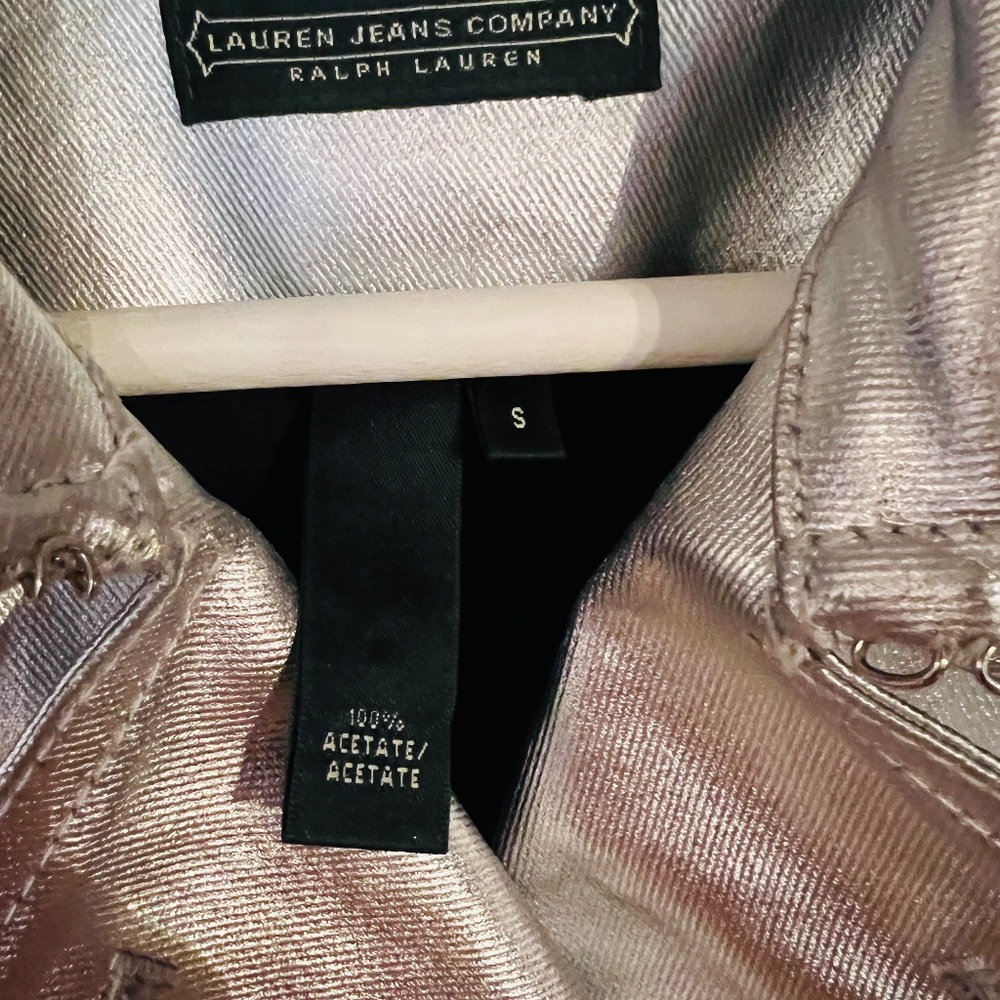 Ralph Lauren Silver Trench Coat - Picture 4 of 6